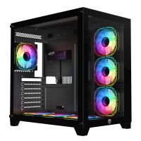 PC Power ICEBERG V2 black 650W WITH PSU AND 7 FANS